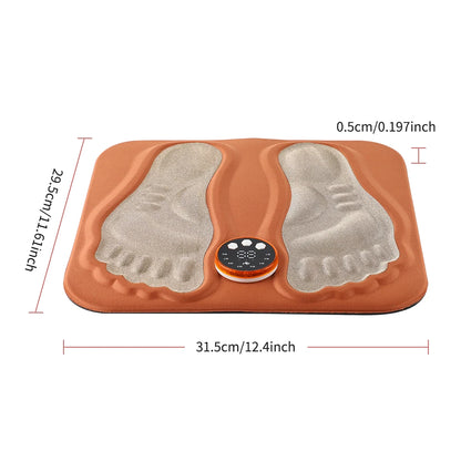 3D Smart Foot Massage Pad Feet Massager Improve Blood Circulation Relax Muscles Slim Legs Foot Pad Rechargeable