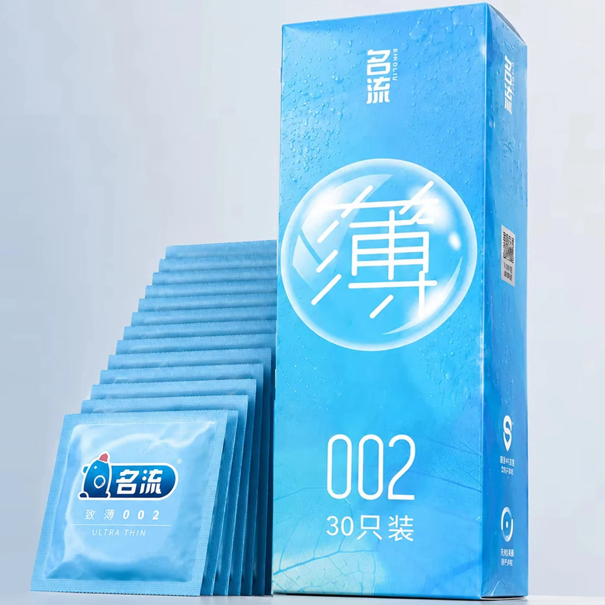 30Pcs Thin Male Condoms Smooth Sleeve Safe Sex Products Contraception Russia Warehouse Fast Delivery 3-7 Days Arrival