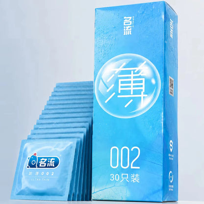 30Pcs Thin Male Condoms Smooth Sleeve Safe Sex Products Contraception Russia Warehouse Fast Delivery 3-7 Days Arrival