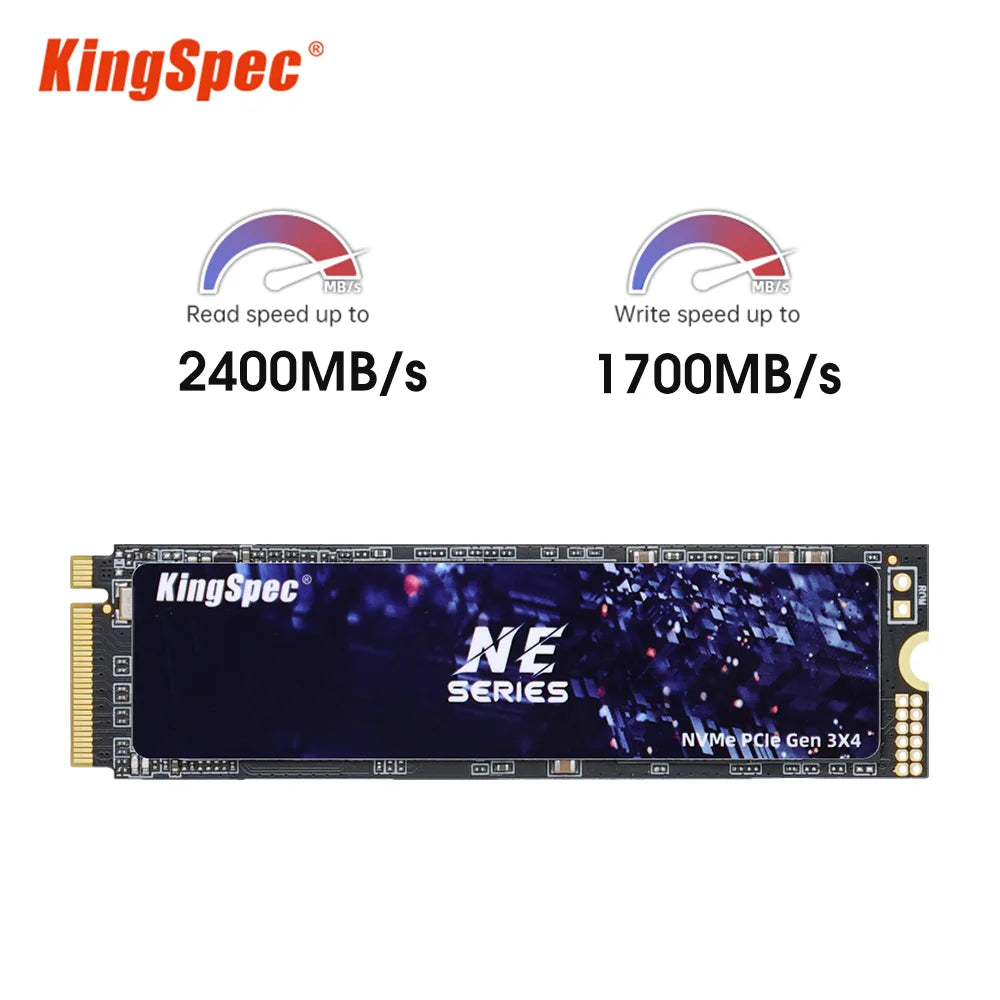 KingSpec M2 SSD NVMe 256GB 512GB 1TB 128GB M.2 NMVe 2280 PCIe 3.0 Hard Disk Internal Solid State Drive for Laptop Desktop