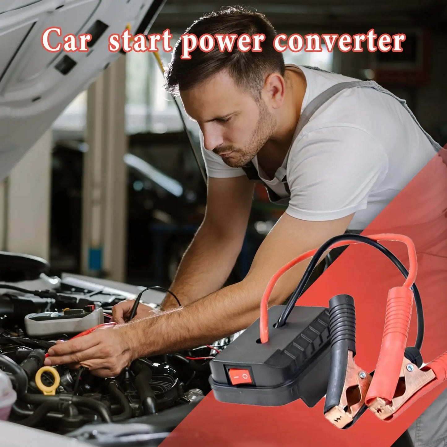 ForMakita Jump Starter Battery Pack Lithium Jump Starter Portable Jumper Box Battery Pack Quick Charging Automotive Booster