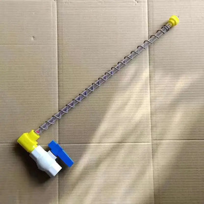 Adjustable Water Pressure Reducing Valve Durable Poultry Waterline Regulator for Chicken Duck Goose Farm Drinking System