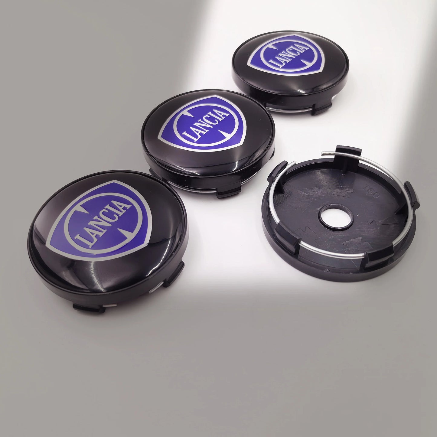 4pcs Fiat 500 Abarth Lancia Car Wheel Center Hub Cap Car Wheel Center Caps Hubcap Cover 60mm