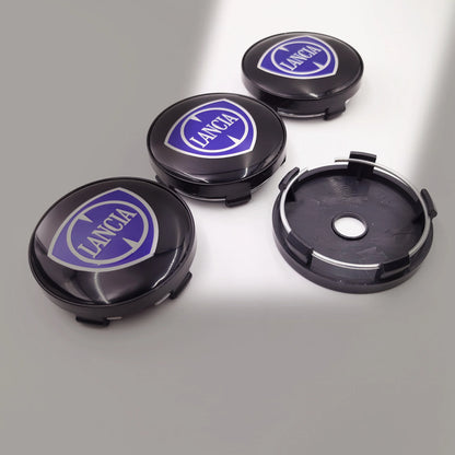 4pcs Fiat 500 Abarth Lancia Car Wheel Center Hub Cap Car Wheel Center Caps Hubcap Cover 60mm