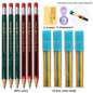 1-42Pcs Mechanical Pencils Set 2B 2.0mm Automatic Student Pencils with Sharpener Color Pencil Leads School Pens Cute Stationery