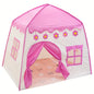 Large Pink Flower Princess Play Tent for Kids Perfect for Role-Playing and Dress-Up, Play Tent Playhouse Decor Durable Play Tent