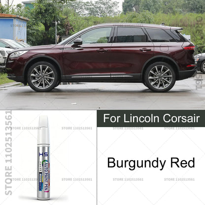 Car Paint Repair Pen For Lincoln Corsair Touch Up Scratch Remover DIY Auto Accessories Blue 157 Brown AR Platinum 2THS4C Black