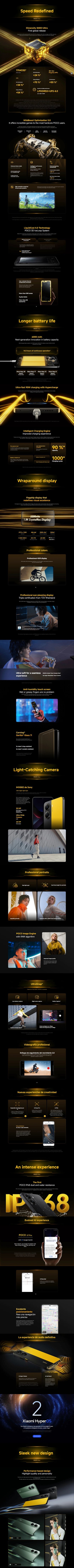 POCO X7 Pro 5G Smartphone AMOLED Screen 120Hz 90W Charging 256GB 6000mAh Battery, Cheap 108MP Camera Phone + Fast EU Delivery