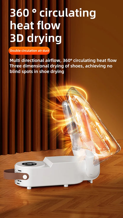 HOMEFISH Korean Style Electric Shoe Dryer 220V - Footwear Heater for Deodorizing And Sterilizing Home Use Appliance