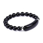 1pc Handmade Stone Bracelet Turquoise  Malachite Gemstone Crystal Rough Bracelet Body Energy Yoga