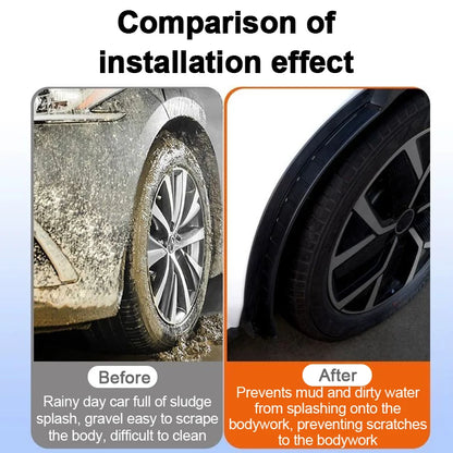Car Lined Fender For Leapmotor B10 2025 2026 2027 Car Mud Guard Antifreeze Mudguards Rear Mudflaps Exterior Mudguard Accessories