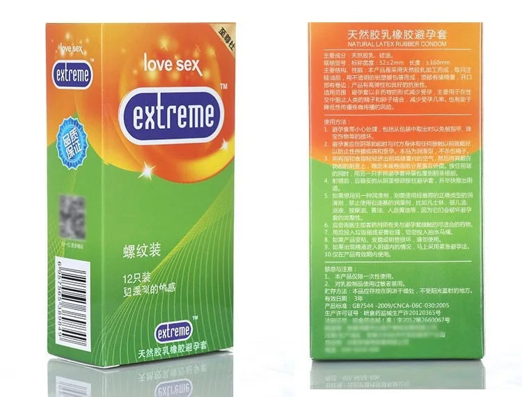 10/12PCS Men's Condoms Sex Toys Lubricante Penis Sleeve Sex Products Vaginal Stimulation Ultra Thin Spike Condoms Adult Supplies