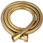 Gold 1.5/2 Meters G1/2 Inch High Quality Flexible Shower Hose Stainless Steel Chrome Bathroom Water Head Shower Extension Pipe