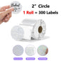 Thermal Paper Label for Warehouse & Logistics - High-Quality Adhesive Labels with Pre-Drilled Holes, Durable Blue，70*40mm