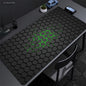 Geometric Large Mouse Pad 100x50cm Big Computer Mousepads Hexagon Mousepad Big Keyboard Mat Gamer Mouse Pads Non-SlipDesk Mats