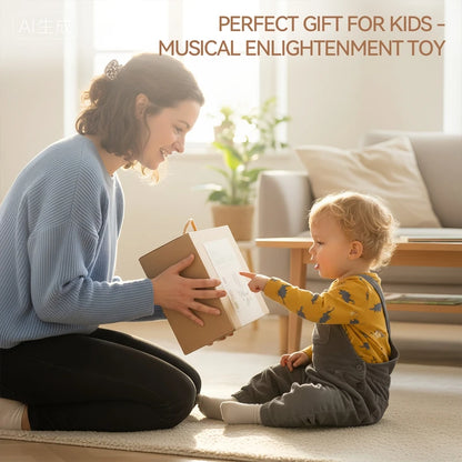 Montessori Kids Musical Toys Wooden Educational Instruments Baby Percussion Instruments Music Station Newborn Birthday Gift