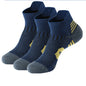 3Pairs Professional Sports Fitness Socks Towel Bottom Non-Slip Running Sock Men Women Short Quick-Drying Basketball Training Sox