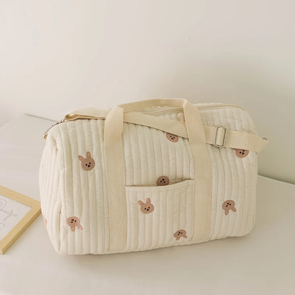 Large Capacity Mommy Bag - Multi-functional Diaper Bag & Travel Tote for Women