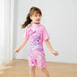 2-10T Summer Kids Boy Swimsuits Vacation Beach Pants Long sleeve Tops with Hat Toddler Sets Fashion Children Surfing Swim Suit