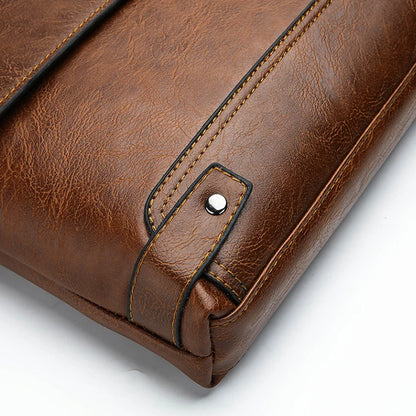 Shoulder Bag, Men's Crossbody Bag, Business Bag, Large Capacity, For Business Trips and Work