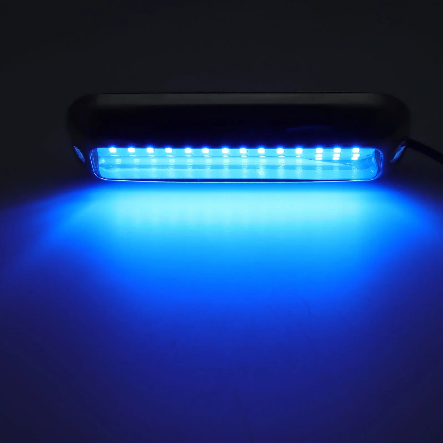 12V LED Boat Transom Light Underwater Pontoon Marine Ship Boat Accessories Light Stainless Steel Waterproof Marine Light IP68