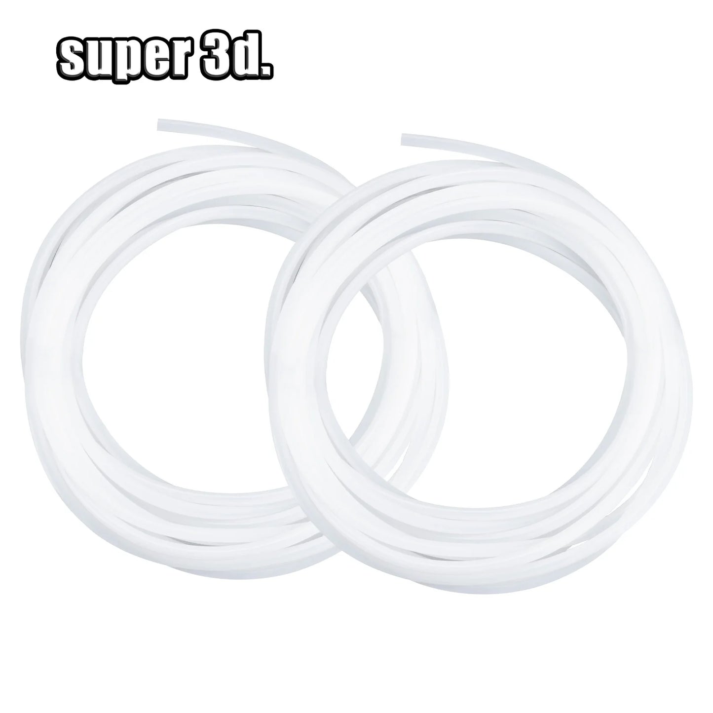 Bambu Lab PTFE Tube ID 2.5mm OD 4mm P1P AMS A1 Mini 3D Printer Teflonto Pipe 1.75mm Bambulab Ptfe Tube Bambulabs P1S/X1 AMS LITE
