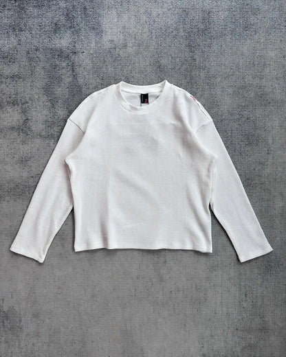 Harajuku Cherry Blossom Embroidery Sweater Fashion Casual Knitted Round Neck Pullove Warm Long Sleeve Sweatshirt Men Clothing