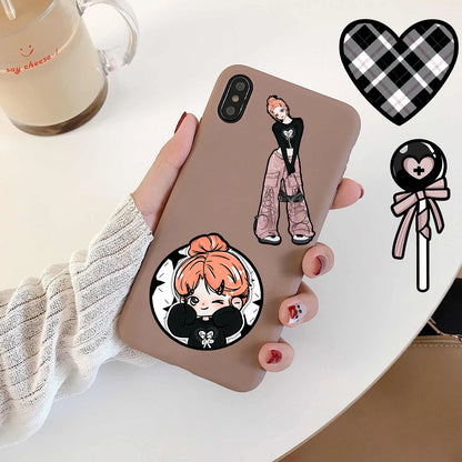 8PCS Digital Circus Collage Nostalgia Aesthetic Motorcycle Laptop Stationery Scrapbook Phone Retro Supplies Graffiti Stickers