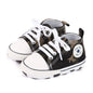New Baby Shoes Boys Girls Classic Canvas Casual Sneakers Spring Newborn First Walker Toddler Soft Sole Non-Slip Walking Shoes