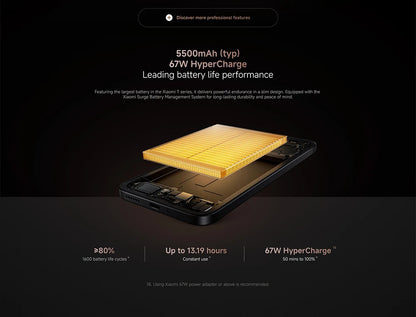 Xiaomi 15T 5G Smartphone Global Version 7.5mm Slim Body 6.83" AMOLED Display 120Hz MTK Dimensity 8400-Ultra CPU 5500mAh Leica Triple Camera Without Charger