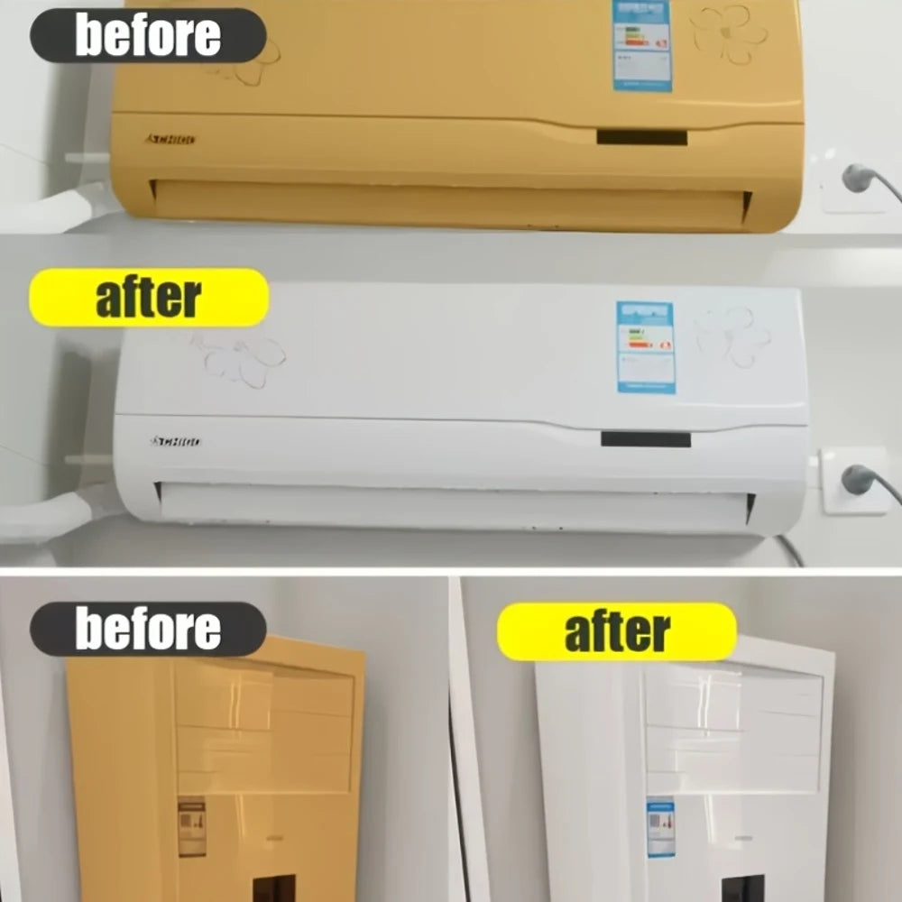 New Multifunctional Yellow Stain Remover, Highly Effective for Refurbishing Plastic Household Items Like Air Conditioners, Refri