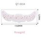 1pc Hot Stamping Freckles Makeup Sticker Metallic Radiation Golden Silver  Fake Freckles Temporary Tattoo Stickers Face Makeup