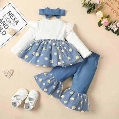 Baby Girl Clothes Set Newborn Clothes 3 6 9 12 18 Months New Born Clothing Autumn Toddler Fall Clothes Baby Girl Outfits