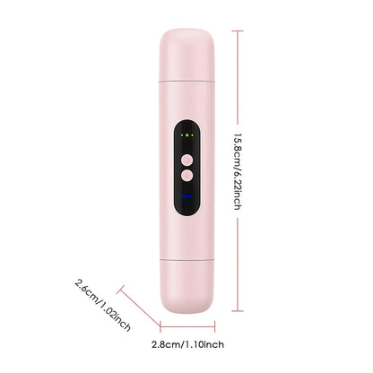 Electric Shaver for Women Waterproof Wet & Dry Hair Razors 2 in 1 Double Head Portable Bikini Hair Trimmer Detachable Head Shave