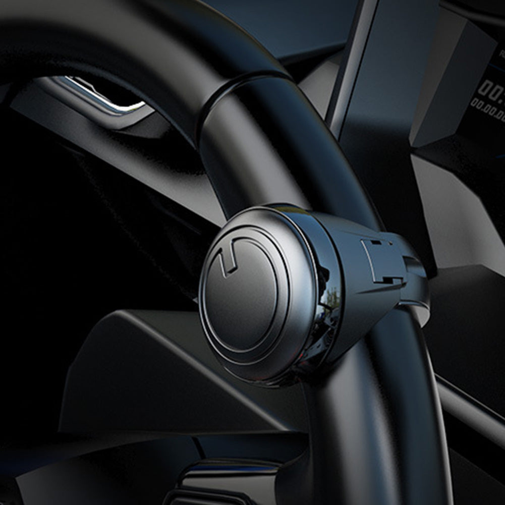 Turning Steering Wheel Booster Spinner Knob 360 Degree Rotation Metal Bearing Power Handle Ball Shaped