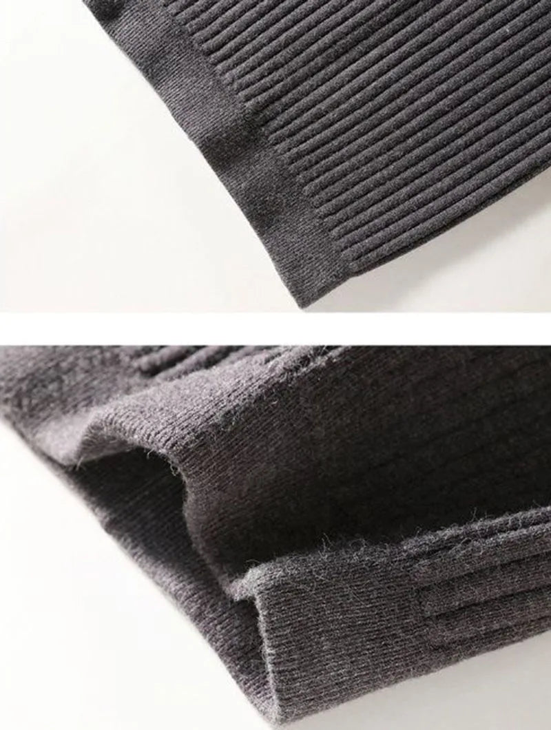 Autumn Women High Waist Bodycon Skirt 2026 New Solid Color Elastic Knitted Mini Skirts Sexy Slim Fit Office Lady Pencil Skirts