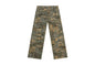 2025 Four Seasons Men's Youth Popular Multi color Pattern Camouflage Pants Basic Versatile Straight Wash Casual Cowboy Pants