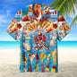 2024 Hawaiian Shirt For Men Summer Ice Cream T-Shirt Beach Prints Short Sleeved Shirt Tops Casual Original Design Men's Clothing
