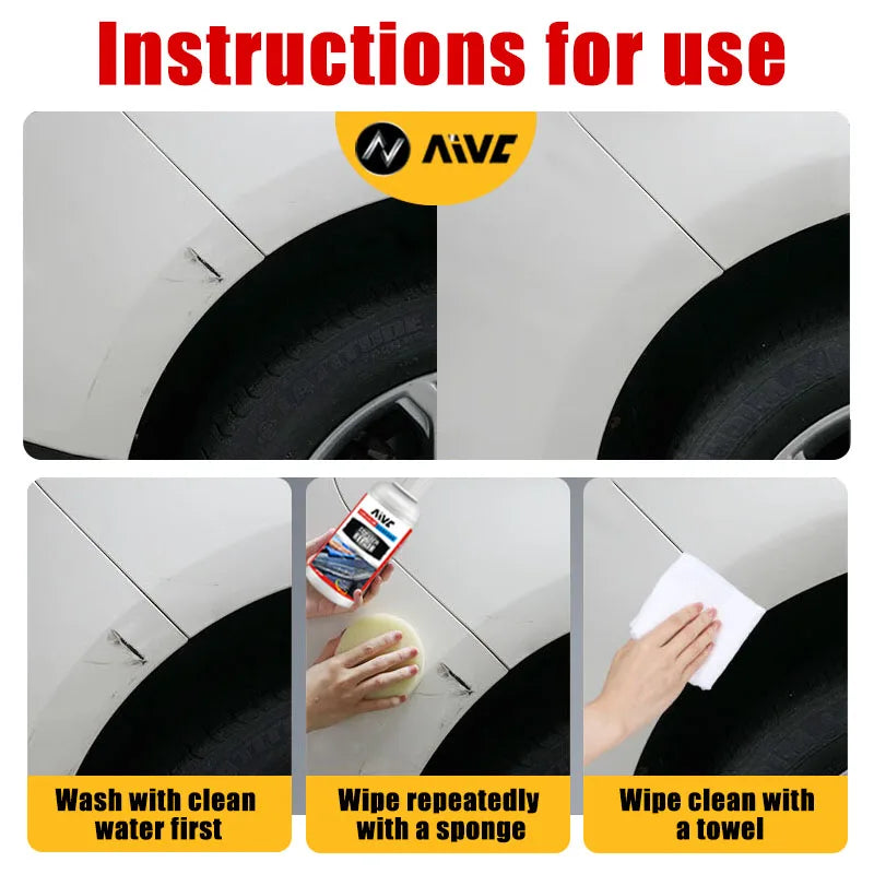 Car Scratch Remover Paint Care Tools Auto Swirl Remover Scratches Repair Polishing Auto Body Grinding Compound Anti Scratch Wax