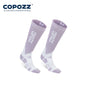 COPOZZ Winter Men Women Thermal Ski Socks Warm Wool Cycling Soccer Snowboard Socks Thickened High Tube Moisture Absorption Socks
