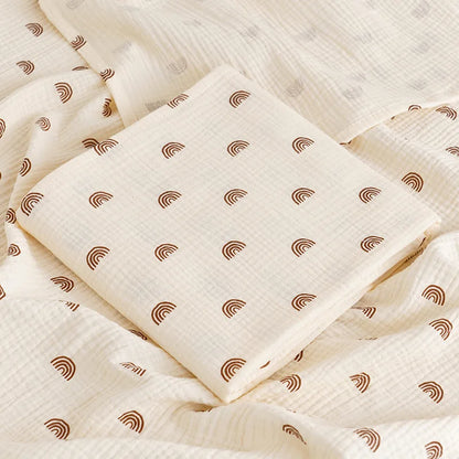 Newborn Baby Cotton Blanket Summer Bedding Babies Stuff  Throw Blanket Muslin Squares Receiving Blanket