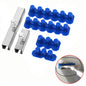 6Pcs Car Dent Repair Replacement Tool Universal Paintless Dent Repair Adhesive Blue Glue Tabs Tools Kit For Remover Hail Pit