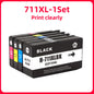 Compatible Ink Cartridge For HP 711 711XL For HP711 Replacement Ink Cartridge For HP DesignJet T520 T120 T530 T130Inkjet Printer