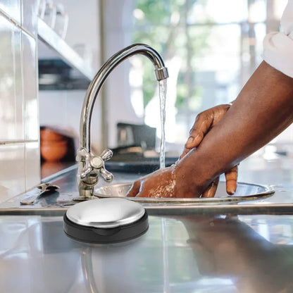 New Oval Hand Washer 304 Stainless Steel Deodorant Soap Metal Soap for Deodorizing Cleaning Kitchen Tools and Odor Removal