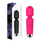 AV Vibrator Wand Personal Massager Clit Stimulator Sex Toy for Women 20 Patterns 8 Speeds Rechargeable Mini Vibrators Adult Toys