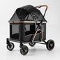 Foldable Large Giant Dog Stroller Lightweight Portable Multi Cat Pet Carrier for Senior Dogs Outdoor Travel