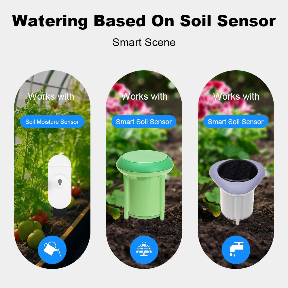 WiFi Intelligent Watering Device Timed Automatic Drip Irrigation System Remote APP Control Auto Watering for Indoor Plants