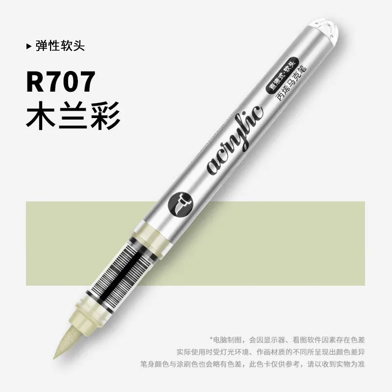 1 PC 120 Colors Acrylic Paint Marker Pens Professional Drawing Pens for Graffiti Manga School Aesthetic Stationery Art Supplies