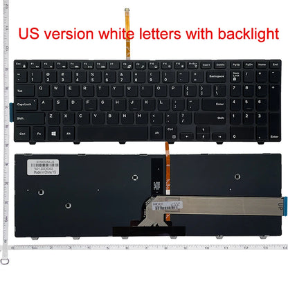 RU/US/UK/BR/SP For DELL Latitude 3550 3560 3570 3580 3588 15-3578 Vostro 15-3562 3546 3559 3565 3549 3558 laptop keyboard