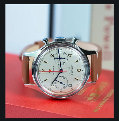 Seagull 1963 International Edition Watch for Men Chronograph Manual Winding Mechanical Watches Original ST1901 D304 Memorial